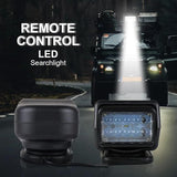 OttoNavi Portable Remote Control Truck Spotlight Control Searchlight 360 Degrees Rotating, Wireless Spotlight for Trucks Boat Home Camping SUV Off-Road