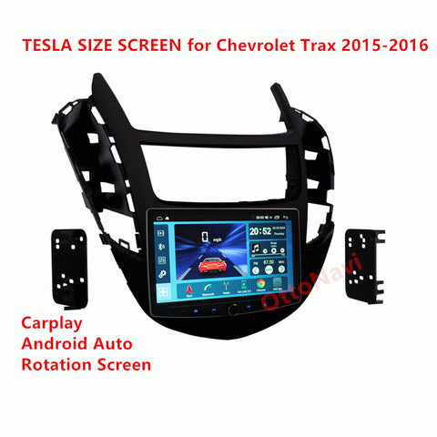 Ottonavi Rotation Tesla Size Screen for Chevrolet Trax 2015-2016