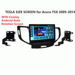 Ottonavi Rotation Tesla Size Screen for Acura TSX 2009-2014 with carplay