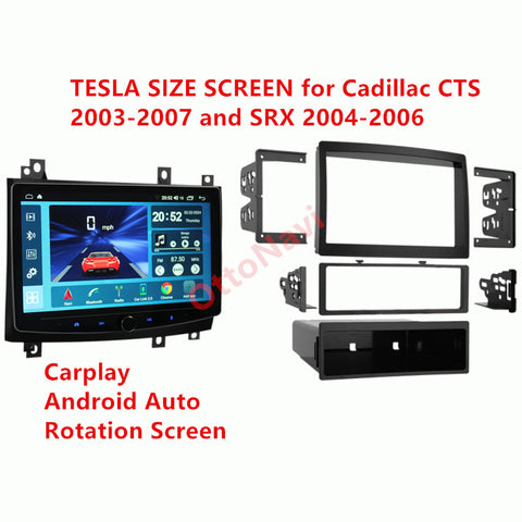 Ottonavi Rotation Tesla Size Screen for Cadillac CTS 2003-2007 and SRX 2004-2006