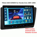 Ottonavi Rotation Tesla Size Screen for Honda Civic 2001-2005 with carplay