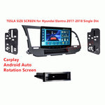 Ottonavi Rotation Tesla Size Screen for Hyundai Elantra 2017-2018 Single Din