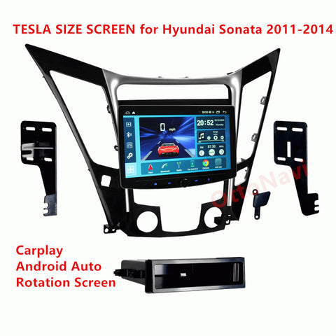 Ottonavi Rotation Tesla Size Screen for Hyundai Sonata 2011-2014