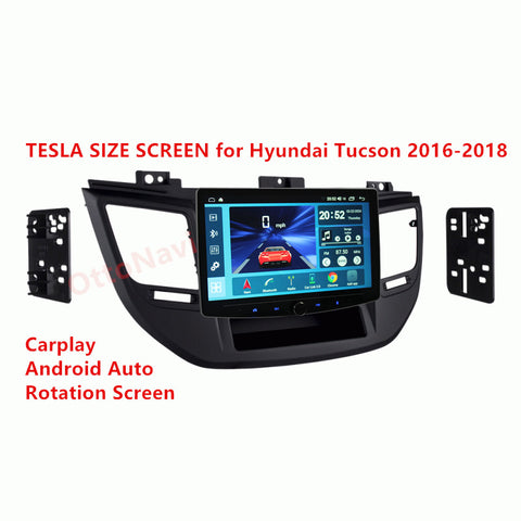 Ottonavi Rotation Tesla Size Screen for Hyundai Tucson 2016-2018