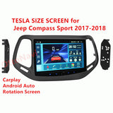 Ottonavi Rotation Tesla Size Screen for Jeep Compass Sport 2017-2018