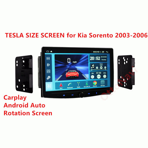Ottonavi Rotation Tesla Size Screen for Kia Sorento 2003-2006 with Carplay