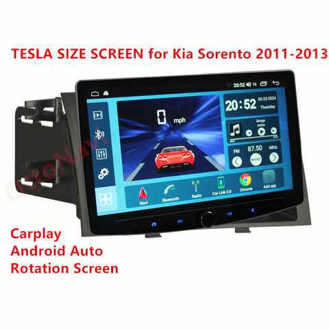 Ottonavi Rotation Tesla Size Screen for Kia Sorento 2011-2013