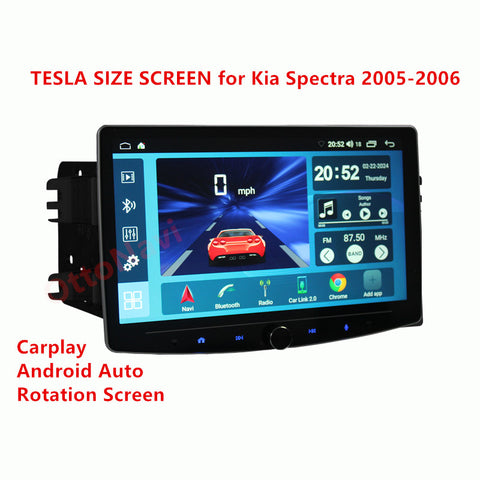 Ottonavi Rotation Tesla Size Screen for Kia Spectra 2005-2006