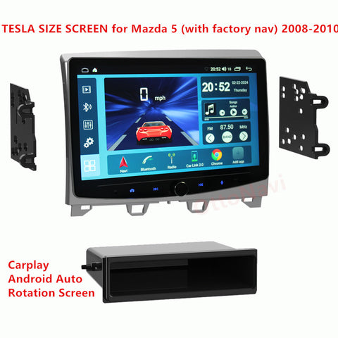 Ottonavi Rotation Tesla Size Screen for Mazda 5 (with factory nav) 2008-2010