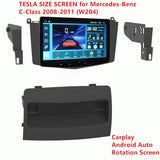 Ottonavi Rotation Tesla Size Screen for Mercedes-Benz C-Class 2008-2011 (W204)