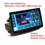 Ottonavi Rotation Tesla Size Screen for Mercedes C-Class 2001-2004 Single Din