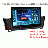 Ottonavi Rotation Tesla Size Screen for Nissan Sentra 2000-2006 Single Din