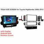 Ottonavi Rotation Tesla Size Screen for Toyota Highlander 2008-2012
