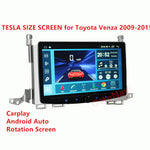 Ottonavi Rotation Tesla Size Screen for Toyota Venza 2009-2015 with CarPlay