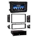 Volkswagen GLI 2008-2010 OEM Fitment Dash Kit + In Dash Multimedia CD/DVD Player 6.2" Touch Screen GPS Navigation Radio