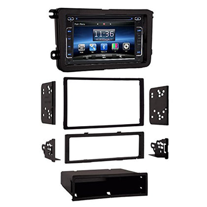 OTTONAVI Volkswagen 2009-2010 Tiguan OEM Fitment In Dash Double Din GPS Navigation Multimedia Radio