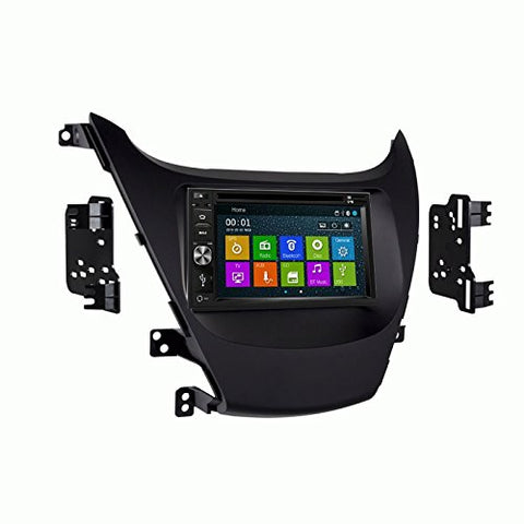 DVD GPS Navigation Multimedia Radio and Dash Kit for Hyundai Elantra 2014-2016