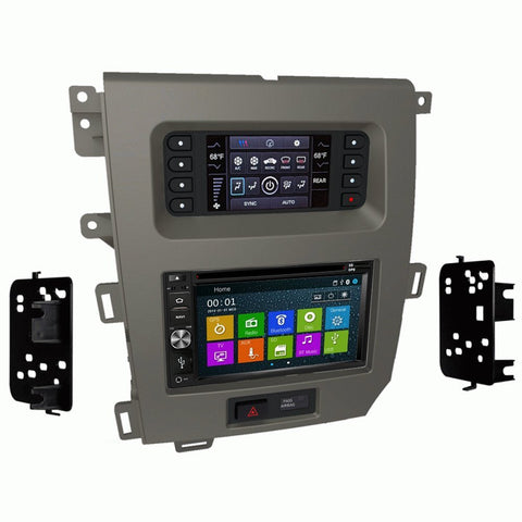 GPS Navigation Radio and Dash Kit for Ford Edge w/ 4.2-inch screen (excluding SEL trim) 11-14