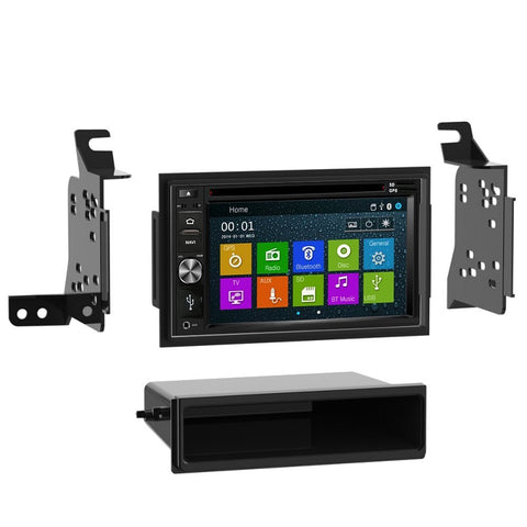 Otto Navi DVD GPS Navigation Multimedia Radio and Dash Kit for Suzuki Equator 2009