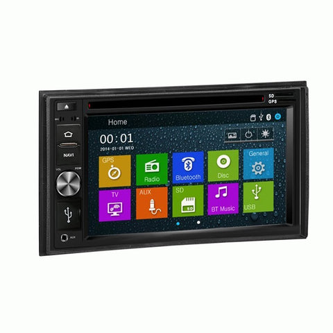 Otto Navi DVD GPS Navigation Multimedia Radio and Kit for Nissan Quest 2011-2016