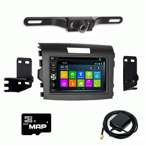 Otto Navi DVD GPS Navigation Multimedia Radio and Dash Kit for Honda CRV 2012-2016