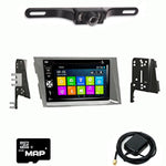 Otto Navi DVD GPS Navigation Multimedia Radio and Dash Kit for Subaru Outback 2010-2014 Silver