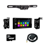 Otto Navi DVD GPS Navigation Multimedia Radio and Dash Kit for Mitsubishi Outlander 2014-2016