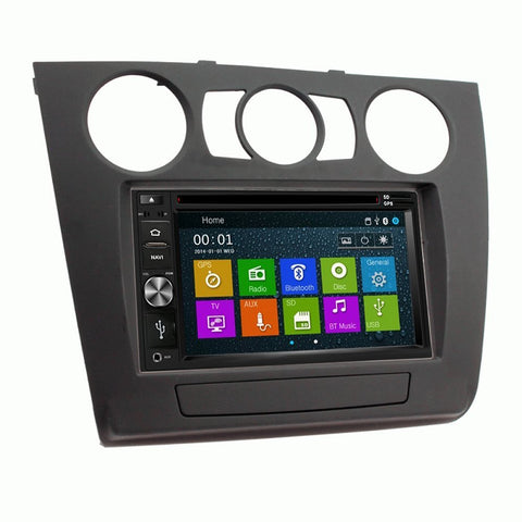 Otto Navi DVD GPS Navigation Multimedia Radio and Dash Kit for BMW 1 Series with Manual Climate
