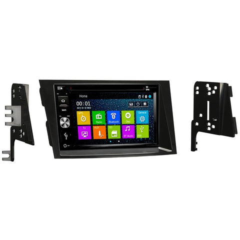 Otto Navi DVD GPS Navigation Multimedia Radio and Dash Kit for Subaru Outback 2010-2014