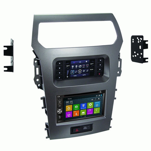GPS Navigation Multimedia Radio and Dash Kit for Ford Explorer 2011-2015