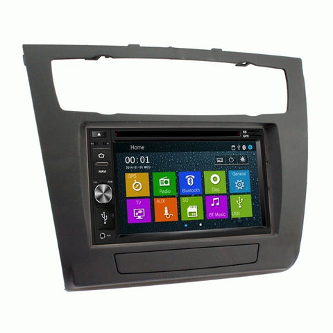 Otto Navi DVD GPS Navigation Multimedia Radio and Dash Kit for BMW 1 Series with Auto Climate