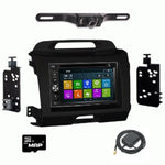 Otto Navi DVD GPS Navigation Multimedia Radio and Dash Kit for Kia Sportage 2011-2016