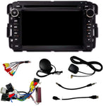 Double-DIN GPS 7" Touchscreen Plug and Play Radio for 2007-2013 GMC/Chevrolet/Buick