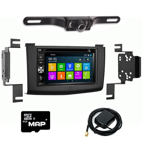 GPS Navigation Multimedia Radio and Kit for Nissan Rogue 2008-2011