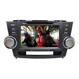 8" GPS Navigation Radio for Toyota Highlander 2008-2012