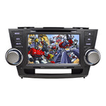 8" GPS Navigation Radio for Toyota Highlander 2008-2012