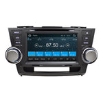 8" GPS Navigation Radio for Toyota Highlander 2008-2012