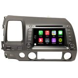 6.5" GPS DVD Bluetooth Plug and Play Radio for Honda Civic 2006-2011 Taupe Color